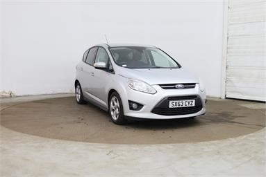 FORD C-MAX 1.0 EcoBoost 125 Zetec 5dr Petrol - SILVER - SX63CYZ - 5 Door MPV