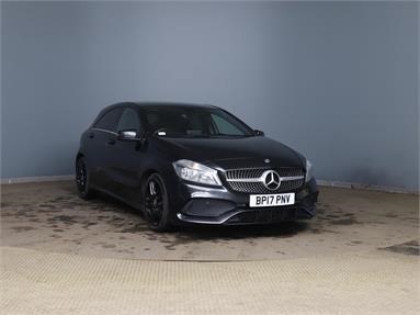 MERCEDES-BENZ A CLASS A180d AMG Line 5dr Auto Diesel - BLACK - BP17PNV - 5 Door Hatchback