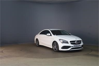 MERCEDES-BENZ CLA CLA 180 AMG Line Edition 4dr Petrol - WHITE - NG68LPF - 4 Door Saloon