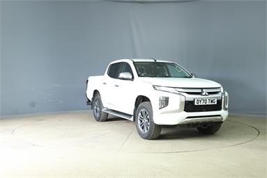MITSUBISHI L200 DIESEL Double Cab DI-D 150 Barbarian X 4WD Auto Diesel - WHITE - DY70TWG - 4 Door Pick Up Body