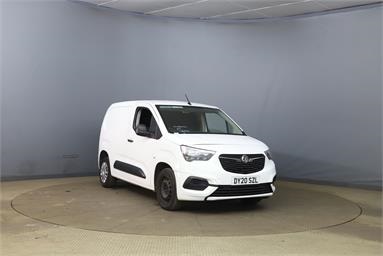 VAUXHALL COMBO CARGO L1 DIESEL 2300 1.5 Turbo D 100ps H1 Sportive Van Diesel - WHITE - DY20SZL - 5 Door Panel Van