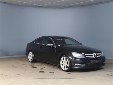 MERCEDES-BENZ C CLASS C220 CDI BlueEFFICIENCY AMG Sport 2dr Auto Diesel - BLACK - OV62BKX - 2 Door Coupe