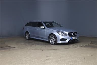 MERCEDES-BENZ E CLASS E350 BlueTEC AMG Sport 5dr 7G-Tronic Diesel - SILVER - HF63VLV - 5 Door Estate