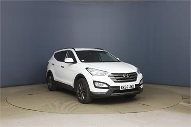 HYUNDAI SANTA FE 2.2 CRDi Premium 5dr Auto [7 Seats] Diesel - WHITE - EK62JWD - 5 Door Estate