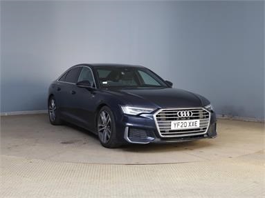 AUDI A6 40 TDI S Line 4dr S Tronic Diesel - BLUE - YF20XXE - 4 Door Saloon