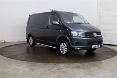 VOLKSWAGEN TRANSPORTER T28 SWB DIESEL 2.0 TDI BMT 140 Highline Van Diesel - BLUE - SJ16RFH - 5 Door Panel Van