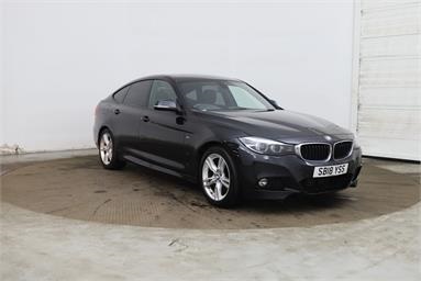 BMW 3 SERIES 320d [190] M Sport 5dr Step Auto [Business Media] Diesel - BLACK - SB18YSS - 5 Door Hatchback