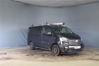 VAUXHALL VIVARO L1 DIESEL 2700 1.6CDTI BiTurbo 120PS ecoFLEX Sportive H1 Van Diesel - BLACK - DA65LFM - 5 Door Panel Van