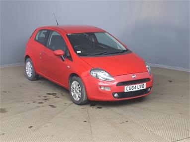 FIAT PUNTO 1.4 Easy 3dr Petrol - RED - CU64UVB - 3 Door Hatchback