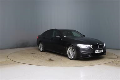 BMW 5 SERIES 530e M Sport 4dr Auto Petrol/Hybrid - BLACK - FJ68YWA - 4 Door Saloon