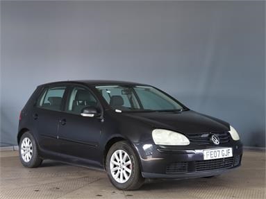 VOLKSWAGEN GOLF 1.6 Match FSI 5dr Petrol - BLACK - FE07GJF - 5 Door Hatchback