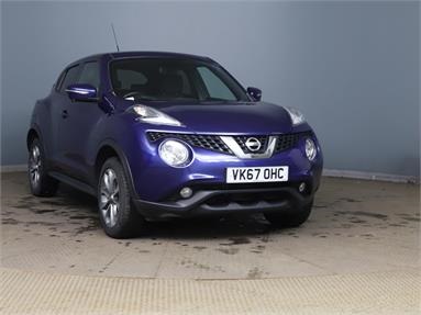 NISSAN JUKE 1.5 dCi Tekna 5dr Diesel - BLUE - VK67OHC - 5 Door Hatchback