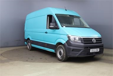 VOLKSWAGEN CRAFTER CR35 MWB DIESEL FWD 2.0 TDI 140PS Trendline High Roof Van Diesel - WHITE - GD22ENV - 5 Door Panel Van