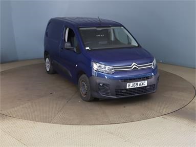 CITROEN BERLINGO M DIESEL 1.5 BlueHDi 650Kg Enterprise 75ps Diesel - BLUE - EJ69AXC - 5 Door Panel Van