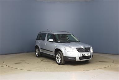 SKODA YETI 1.6 TDI CR SE GreenLine II 5dr Diesel - Silver - AO62SKX - 5 Door Hatchback
