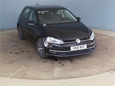 VOLKSWAGEN GOLF 1.4 TSI SE [Nav] 5dr Petrol - BLACK - VN18WHC - 5 Door Hatchback