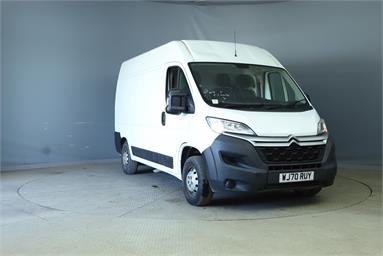 CITROEN RELAY 35 L2 DIESEL 2.2 BlueHDi H2 Van 140ps Enterprise Diesel - WHITE - WJ70RUY - 5 Door Panel Van