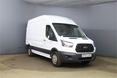 FORD TRANSIT 350 L3 DIESEL RWD 2.0 TDCi 130ps H3 Van Diesel - WHITE - HT67LVR - 5 Door Panel Van