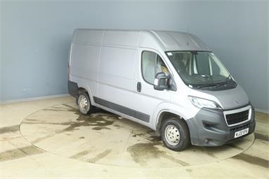 PEUGEOT BOXER 335 L2 DIESEL 2.2 BlueHDi H2 Professional Van 140ps Diesel - GREY - WJ20VFA - 5 Door Panel Van