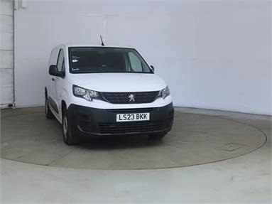 PEUGEOT PARTNER STANDARD DIESEL 1000 1.5 BlueHDi 100 Professional Premium + Van Diesel - Ice White - LS23BKK - 5 Door Panel Van