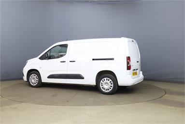 VAUXHALL COMBO CARGO L2 DIESEL 2300 1.5 Turbo D 100ps H1 Sportive Van Diesel - WHITE - DY71BXJ - 2 Door Panel Van