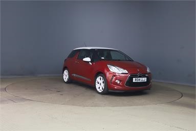 CITROEN DS3 HATCHBACK SPECIAL EDITION 1.2 VTi DSign by Benefit 3dr Petrol - RED - RO14LLJ - 3 Door Hatchback