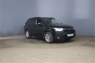 MITSUBISHI OUTLANDER 2.0 PHEV GX4h 5dr Auto Petrol/Hybrid - BLACK - OY15SVV - 5 Door Estate