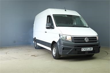 VOLKSWAGEN CRAFTER CR35 MWB DIESEL FWD 2.0 TDI 102PS Startline High Roof Van Diesel - WHITE - CV22LXH - 5 Door Panel Van