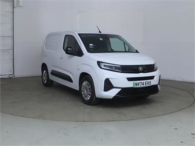 VAUXHALL COMBO CARGO ELECTRIC 100kW Pro 52kWh H1 Van Auto Electric - WHITE - NV74EVX - 5 Door Panel Van