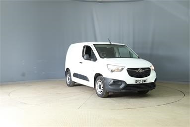VAUXHALL COMBO CARGO L1 DIESEL 2300 1.5 Turbo D 100ps H1 Dynamic Van Diesel - WHITE - DY71BWC - 5 Door Panel Van