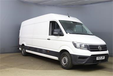 VOLKSWAGEN CRAFTER CR35 LWB DIESEL FWD 2.0 TDI 140PS Startline Business High Roof Van Diesel - WHITE - FG71JYF - 5 Door Fridge Panel Van
