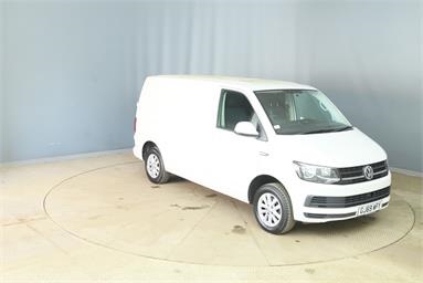 VOLKSWAGEN TRANSPORTER T28 SWB DIESEL 2.0 TDI BMT 102 Trendline Van Euro 6 Diesel - WHITE - GJ69WFY - 5 Door Window Van