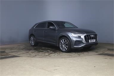 AUDI Q8 50 TDI Quattro S Line 5dr Tiptronic [Leather] Diesel - GREY - WR69APY - 5 Door Estate