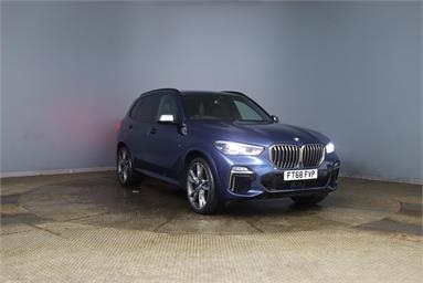 BMW X5 xDrive M50d 5dr Auto Diesel - BLUE - FT68FVP - 5 Door Estate