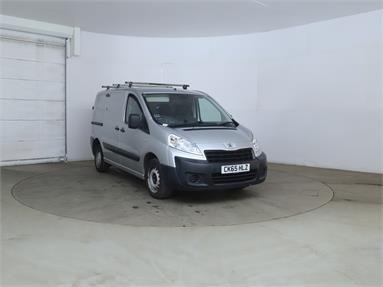 PEUGEOT EXPERT L1 DIESEL 1000 1.6 HDi 90 H1 Professional Van [Nav] Diesel - SILVER - CK65HLZ - 6 Door Panel Van