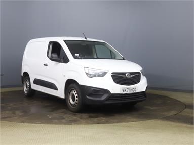 VAUXHALL COMBO CARGO L1 DIESEL 2300 1.5 Turbo D 75ps H1 Edition Van Diesel - WHITE - VK71HGG - 5 Door Panel Van