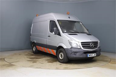 MERCEDES-BENZ SPRINTER 313CDI MEDIUM DIESEL 3.5t Van Diesel - SILVER - WR65JHK - 5 Door Panel Van