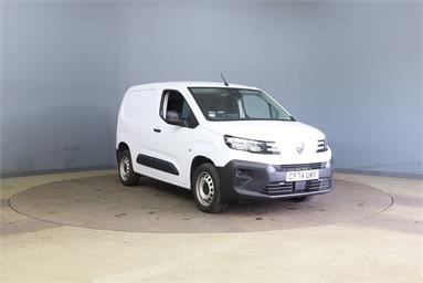 PEUGEOT PARTNER STANDARD DIESEL 1.5 BlueHDi 100 Professional Van Diesel - WHITE - CF74UMX - 5 Door Panel Van
