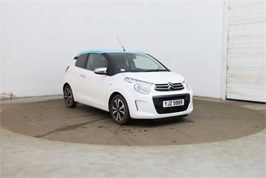 CITROEN C1 1.2 PureTech Flair 3dr Petrol - WHITE - YJZ5889 - 3 Door Hatchback