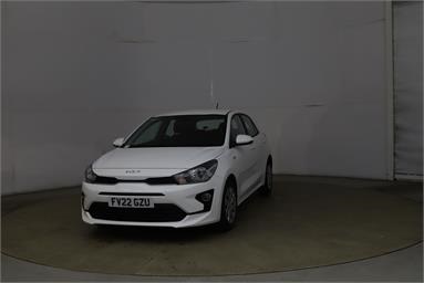 KIA RIO 1.2 DPi 1 5dr Petrol - WHITE - FV22GZU - 5 Door Hatchback