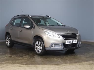 PEUGEOT 2008 1.6 BlueHDi 100 Active 5dr [Non Start Stop] Diesel - GREY - GN16BVG - 5 Door Hatchback