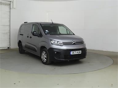 CITROEN BERLINGO XL DIESEL 1.5 BlueHDi 950Kg Enterprise Pro 100ps [6 Speed] Diesel - CUMULUS GREY - OE71KUW - 6 Door Panel Van