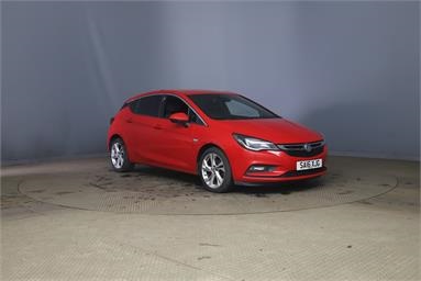 VAUXHALL ASTRA 1.6T 16V 200 SRi Nav 5dr Petrol - RED - SA16XJG - 5 Door Hatchback