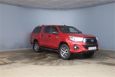 TOYOTA HILUX DIESEL Invincible X D/Cab Pick Up 2.4 D-4D Diesel - RED - PY70FAA - 4 Door Pick Up Body