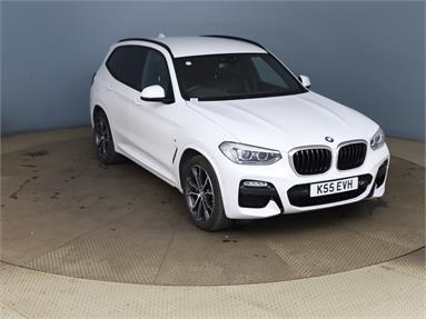 BMW X3 xDrive20i M Sport 5dr Step Auto Petrol - WHITE - K55EVH - 5 Door Estate