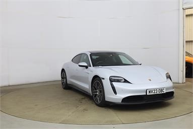 PORSCHE TAYCAN 350kW 93kWh 4dr RWD Auto Electric - GREY - MV23OBC - 4 Door Saloon
