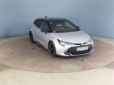 TOYOTA COROLLA 2.0 VVT-i Hybrid GR Sport 5dr CVT Petrol/Hybrid - SILVER - GU70PXT - 5 Door Hatchback