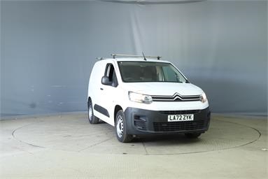 CITROEN BERLINGO M DIESEL 1.5 BlueHDi 1000Kg Enterprise Ed 100ps 6 Speed S/S Diesel - WHITE - LA72ZYK - 5 Door Panel Van