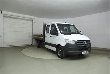 MERCEDES-BENZ SPRINTER 314CDI L3 DIESEL RWD 3.5t Progressive Crew Cab Tipper Diesel - WHITE - KN21OCV - 4 Door Tipper Body