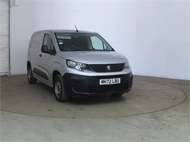 PEUGEOT PARTNER STANDARD DIESEL 1000 1.5 BlueHDi 100 Professional Premium + Van Diesel - ARCTIC STEEL   SPECP - MH72LBU - 5 Door Panel Van